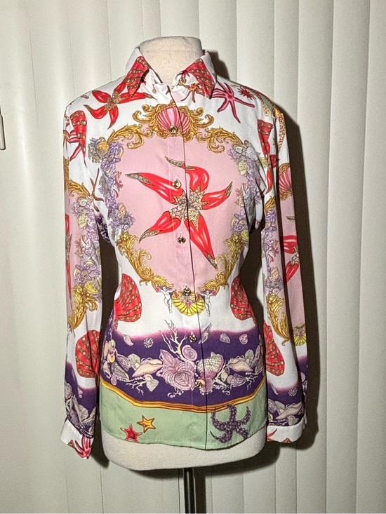 Versace Jackets & Blazers - Versace Button-Up Shirt Jacket